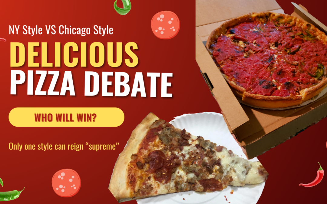 एनवाई स्टाइल बनाम शिकागो स्टाइल पिज्जा: एक स्वादिष्ट बहस