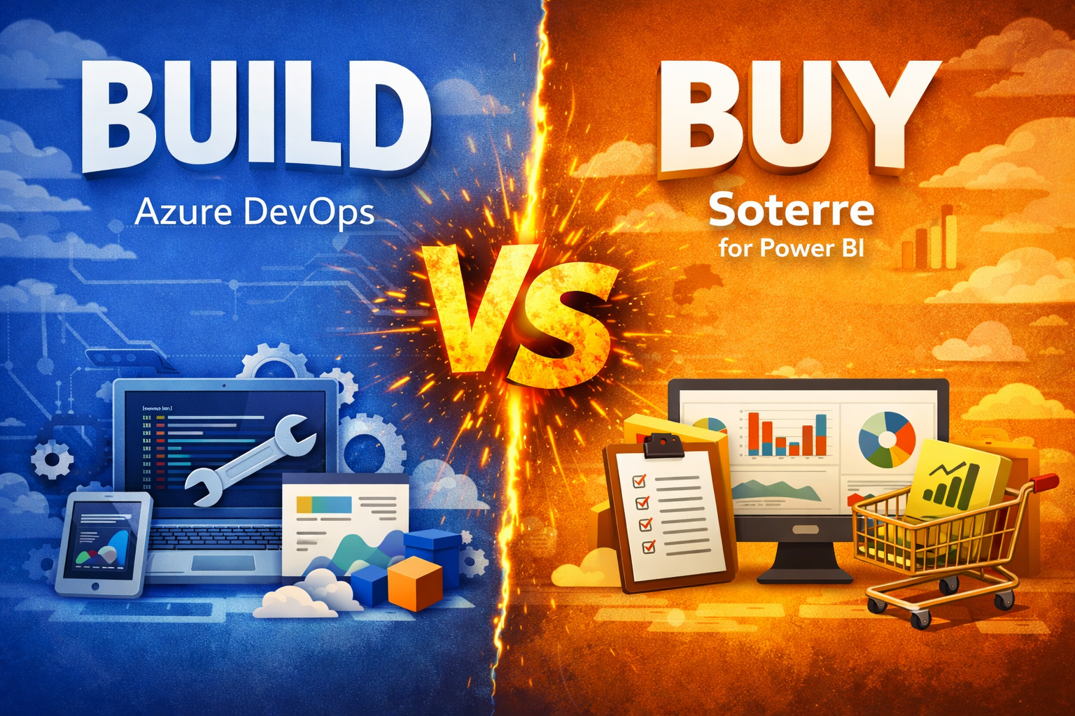 Azure DevOps vs Power BI blog header